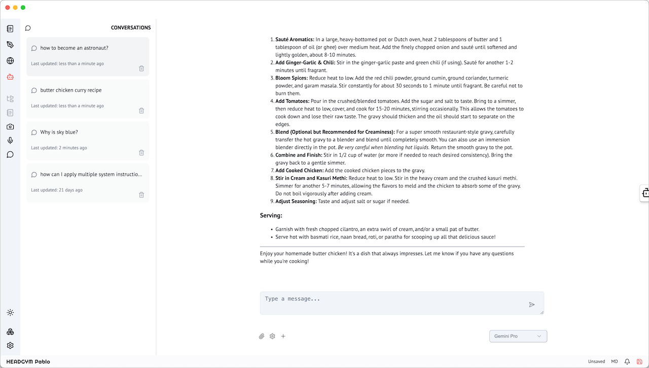 Pablo AI Chat feature preview